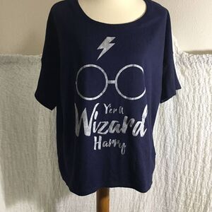 Harry Potter Black Short Sleeve Tee Size XL